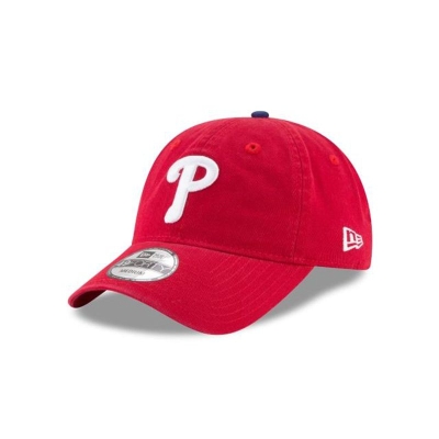 Philadelphia Phillies Gorra | New Era MLB Core Fit 49forty Fitted Cap Mexico - Rojos
